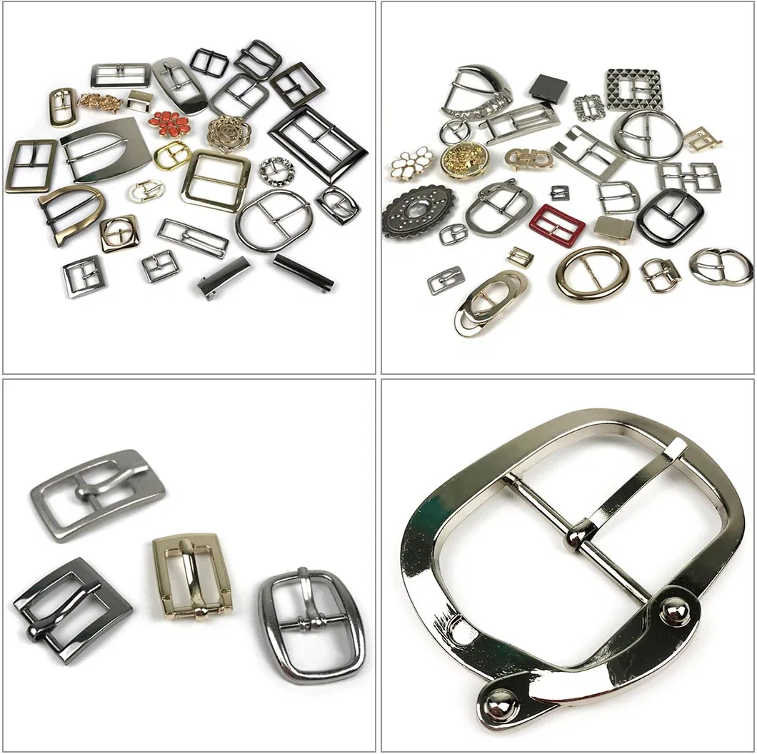 Factory Price 30-40mm Custom Logo Zinc Alloy Clip Buckle for Belt Reversible Belt Buckle for Men