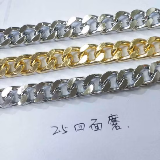 Chaîne en métal de haute qualité pour bandoulière, chaîne de sac à main