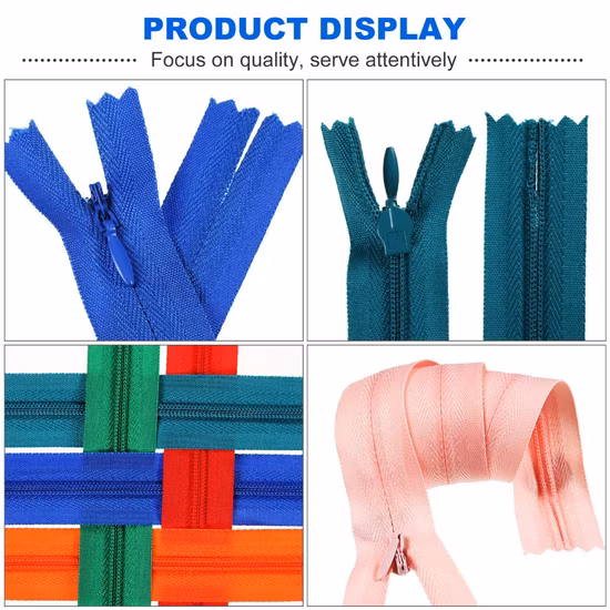 Haute qualité en gros 3# fermeture à glissière en nylon longue chaîne pour sac