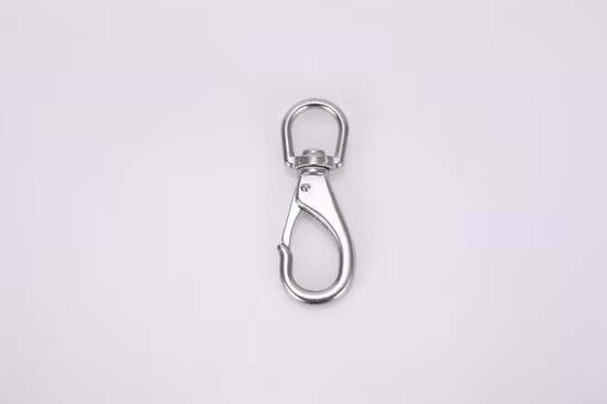 En JIS 316/304 3# Mousqueton pivotant pour levage, vêtement, sac à main